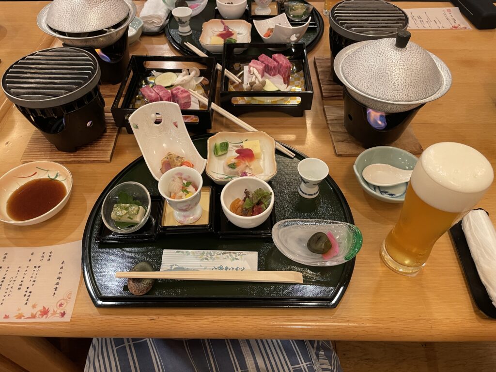 2泊目のここのホテルの料理うまし

前沢牛のステーキ柔らかかった