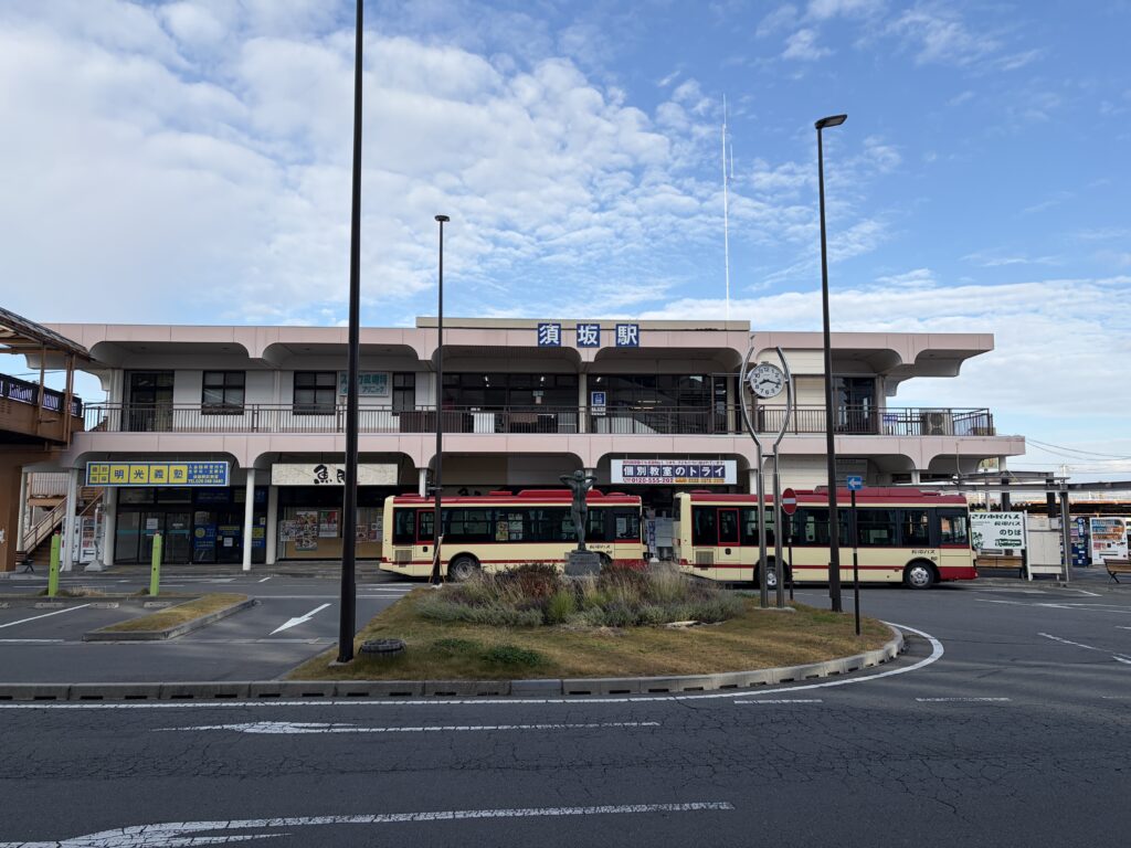 長野電鉄須坂駅