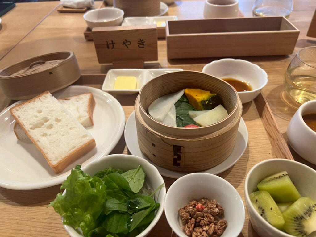 八寿恵荘オーガニックな朝食