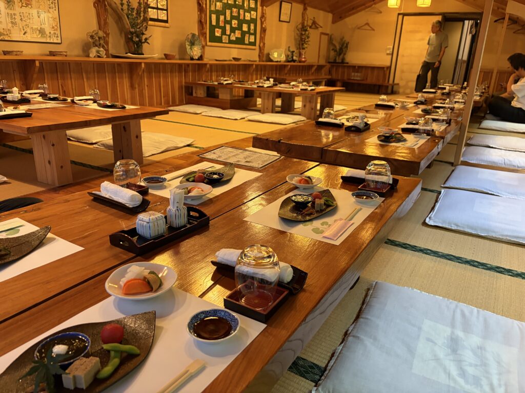 料亭森乃家での工場チームの暑気払い